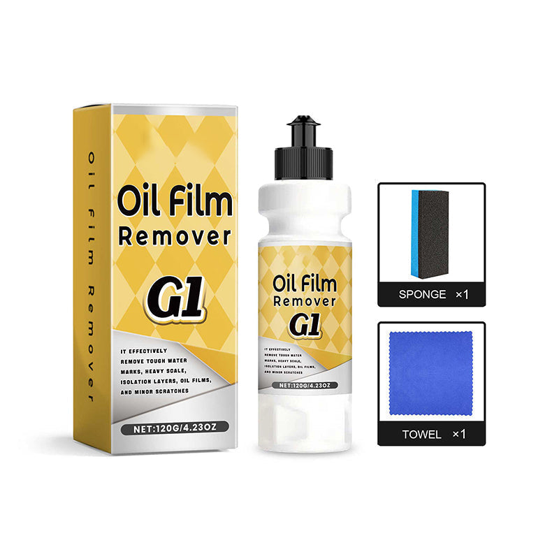 Eliminador de película de aceite para vidrio de automóvil