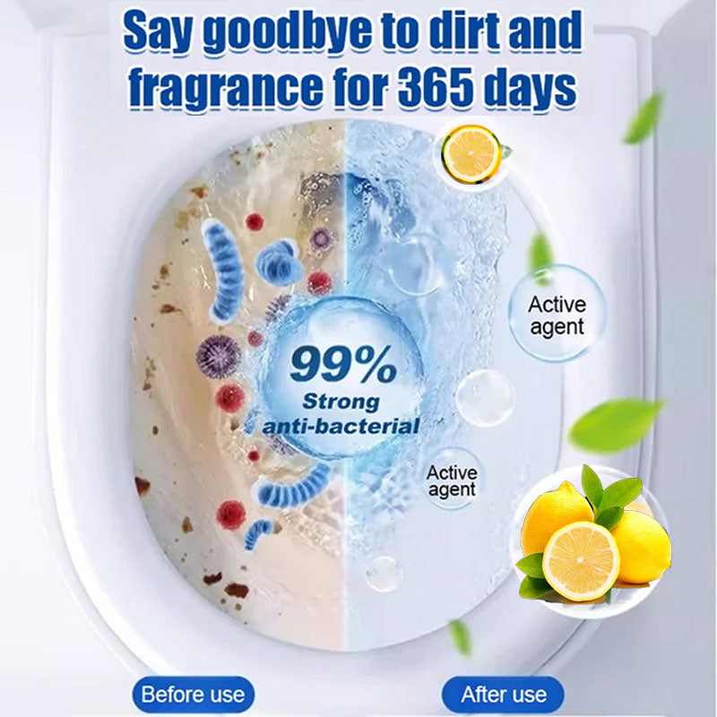 💥Compra 2 y obtén 1 gratis  - 🍋Tabletas Limpiadoras para Inodoros con Aroma a Limón