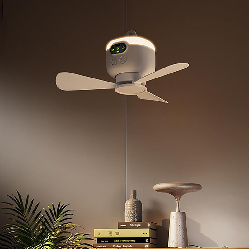 ⏰ ¡Oferta por tiempo limitado: 50% DE DESCUENTO en un ventilador de techo recargable con luces LED! 🌬️✨