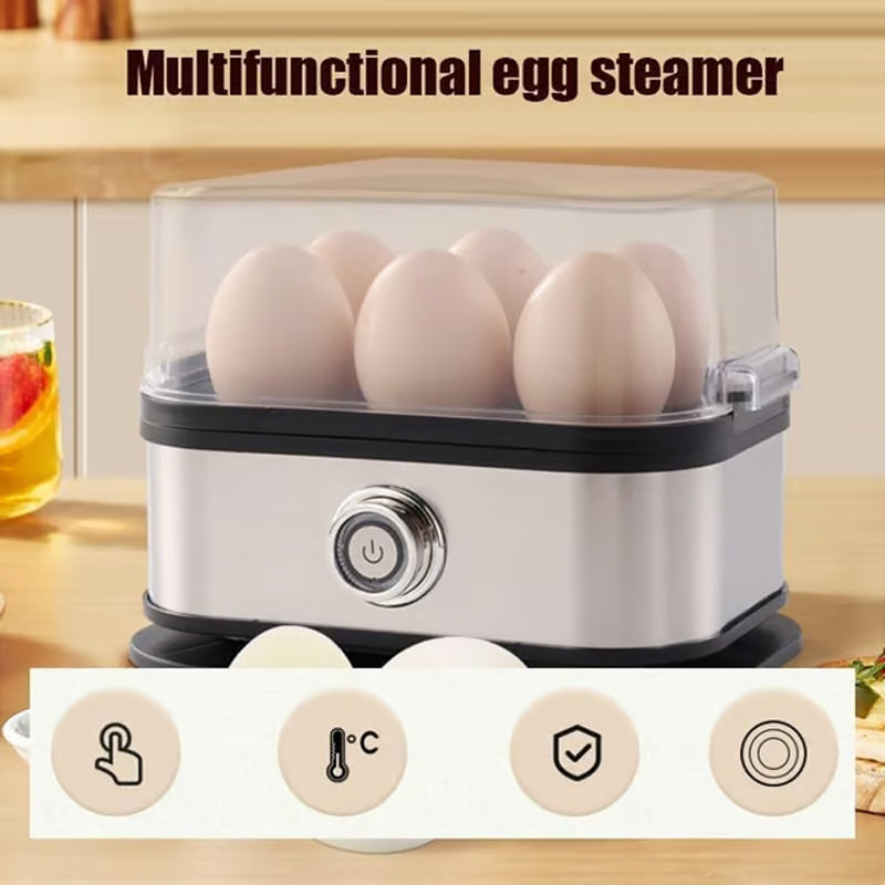 🎉 Neujahrsgeschenk – 50% RABATT!🍳 Multifunctionele Stoom Eierkoker – Met Transparant Deksel Snel, Gelijkmatig & Gezond Stomen – Je Perfecte Ontbijt in Minuten!