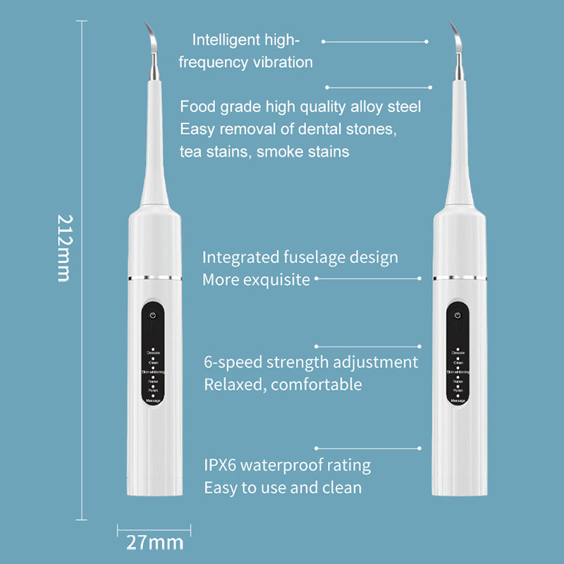 🦷💥 ¡50% DE DESCUENTO! Limpiador Dental Ultrasónico 5 en 1 — Limpieza Profunda, 3 Velocidades & Súper Efectivo 💦✨ | ¡Producto Súper Vendido!