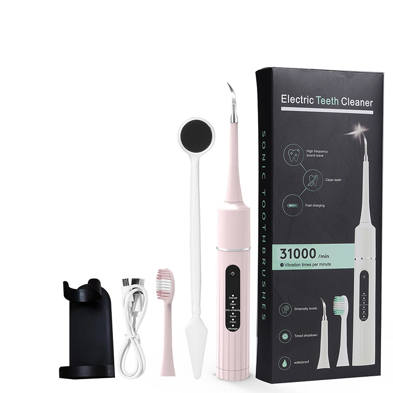 🦷💥 ¡50% DE DESCUENTO! Limpiador Dental Ultrasónico 5 en 1 — Limpieza Profunda, 3 Velocidades & Súper Efectivo 💦✨ | ¡Producto Súper Vendido!