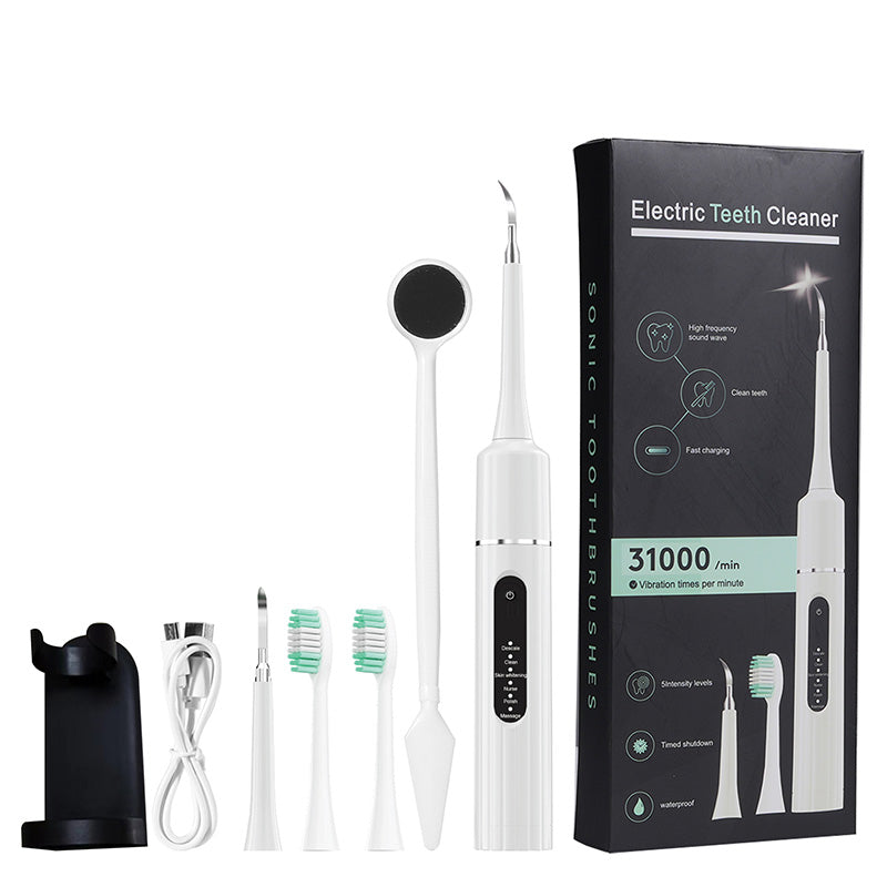 🦷💥 ¡50% DE DESCUENTO! Limpiador Dental Ultrasónico 5 en 1 — Limpieza Profunda, 3 Velocidades & Súper Efectivo 💦✨ | ¡Producto Súper Vendido!