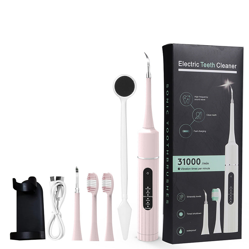 🦷💥 ¡50% DE DESCUENTO! Limpiador Dental Ultrasónico 5 en 1 — Limpieza Profunda, 3 Velocidades & Súper Efectivo 💦✨ | ¡Producto Súper Vendido!