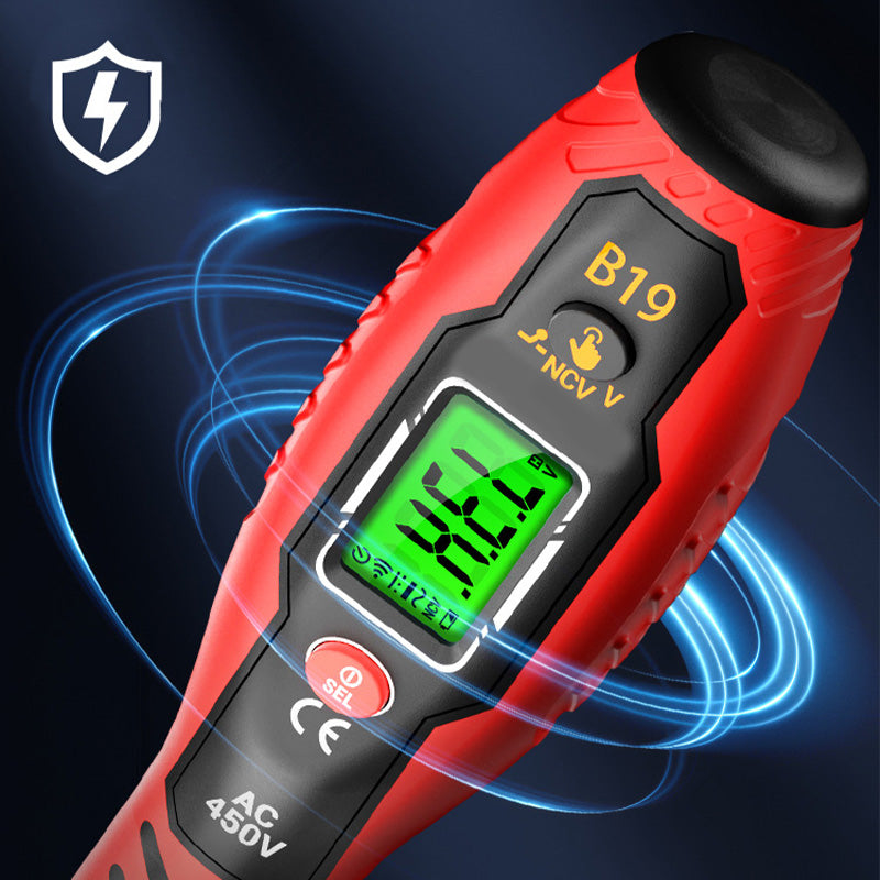 ✍️⚡Probador de voltaje inteligente sin contacto: la mejor herramienta para electricistas, segura y eficiente💡