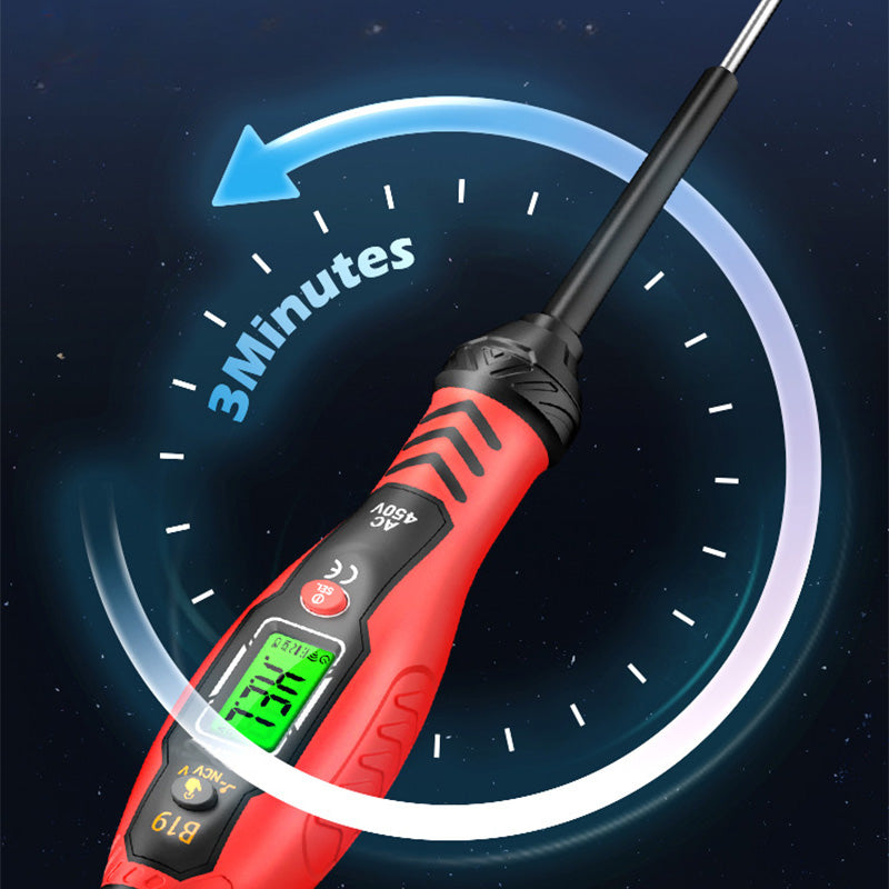 ✍️⚡Probador de voltaje inteligente sin contacto: la mejor herramienta para electricistas, segura y eficiente💡