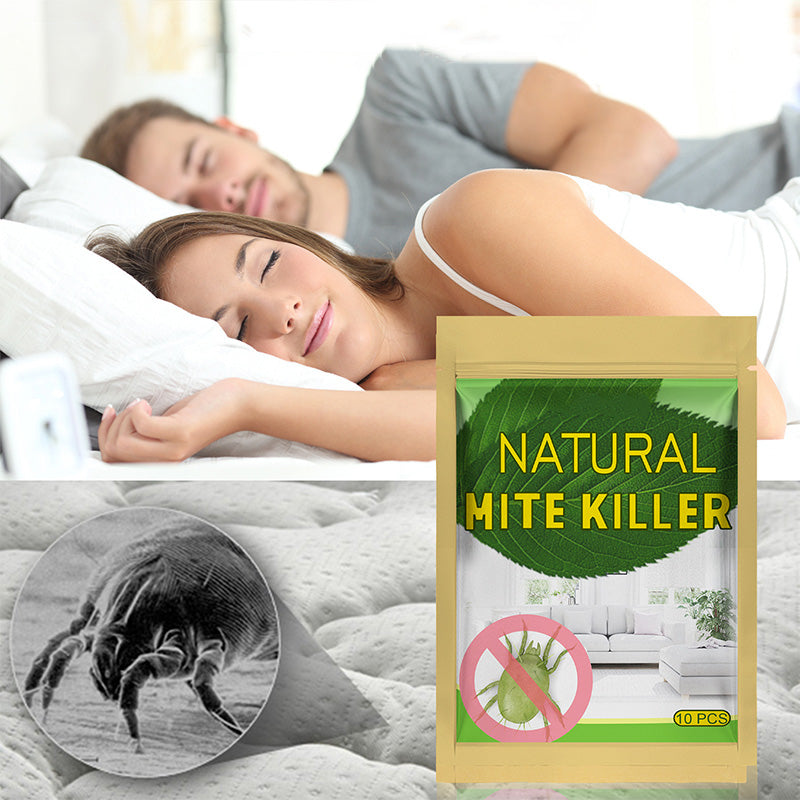 ⏳¡50% DESCUENTO – Último Día! 🌿🛡️ Bolsita Natural Antiácaros – Avalada en EE.UU. • 100% Sin Químicos • Segura para Bebés, Mascotas y Asmáticos 🛏️✨