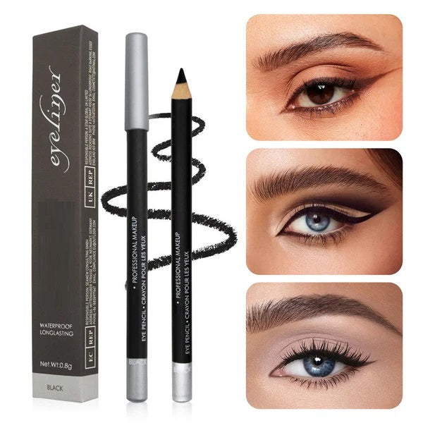 🌸✨ ¡OFERTA 50% OFF! Lápices de Ojos de Alta Precisión (Set de 3) – Color Intenso y Duradero