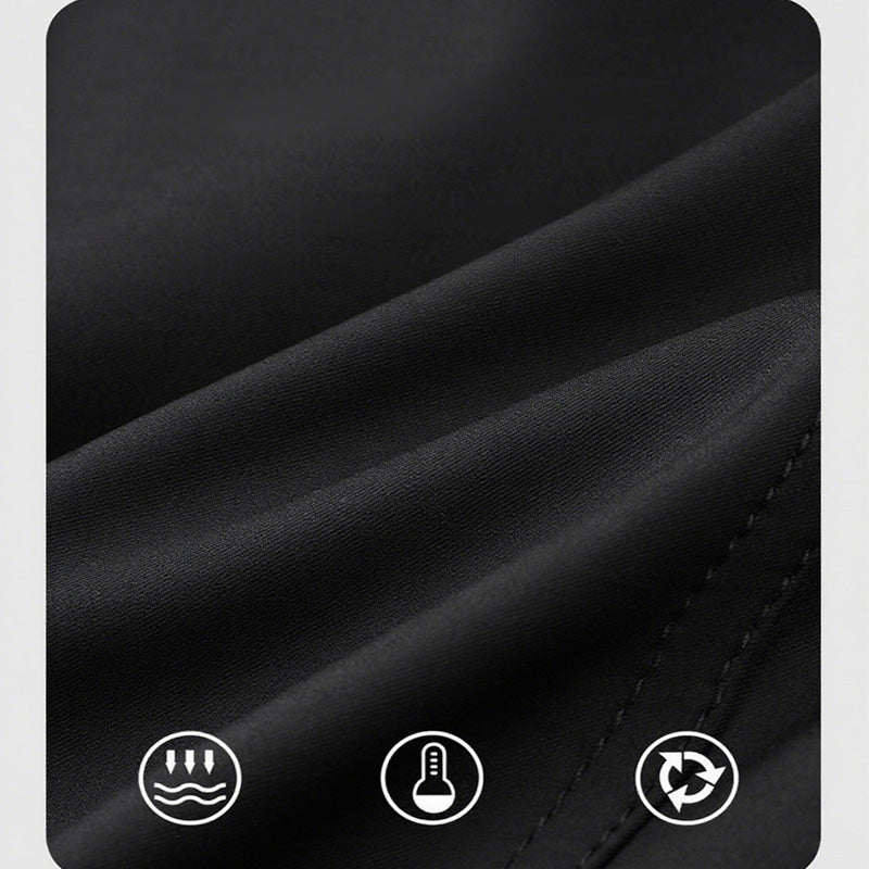Abrigo trench de longitud media para hombres con forro interior desmontable - ENVÍO GRATIS