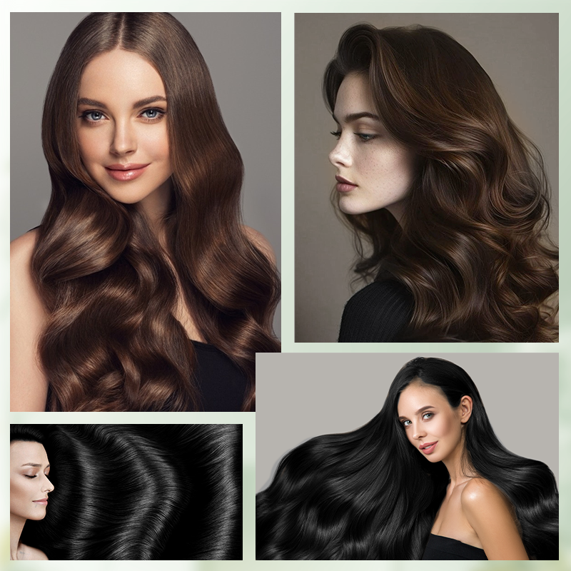 💇‍♀️ ¡COMPRA 2 LLEVA 1! 🌈 Set de Tintes para el Cabello de Larga Duración - Cobertura de Canas sin Dañar el Cuero Cabelludo ✨🧴