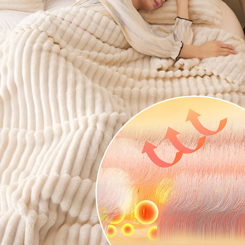 🍂Rebajas de otoño: ¡50 % de descuento!🛏️Manta gruesa de felpa con motivo de conejito y funda de terciopelo lechoso🫧Acurrúcate con la máxima comodidad.