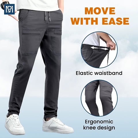 💥🥰 Multipantalones – Pantalones Cargo Duraderos, Multibolsillos y Superelásticos