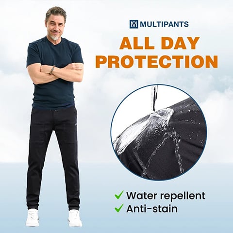 💥🥰 Multipantalones – Pantalones Cargo Duraderos, Multibolsillos y Superelásticos