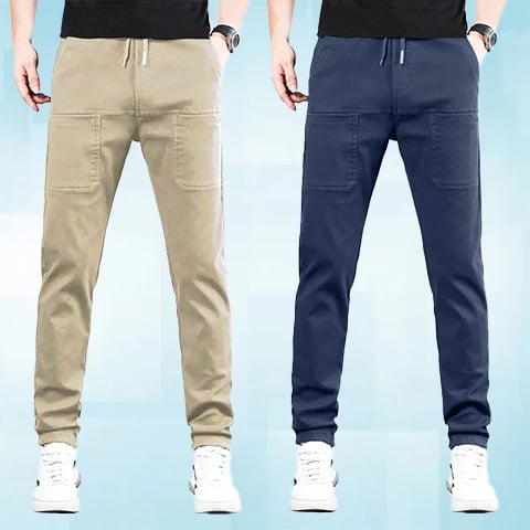 💥🥰 Multipantalones – Pantalones Cargo Duraderos, Multibolsillos y Superelásticos