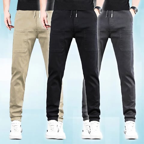 💥🥰 Multipantalones – Pantalones Cargo Duraderos, Multibolsillos y Superelásticos