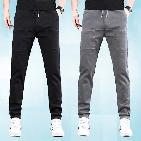 💥🥰 Multipantalones – Pantalones Cargo Duraderos, Multibolsillos y Superelásticos