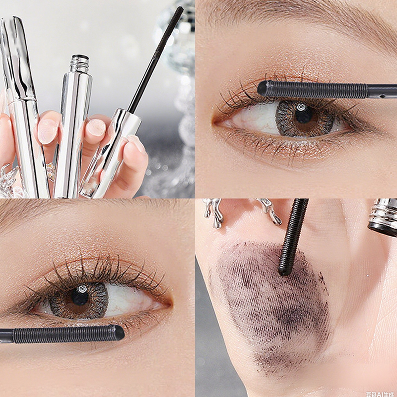 🔥Oferta especial 2025🔥 Máscara de Pestañas con Fibras Resistente al Agua - Alargamiento y Curva Instantánea sin Grumos para un Look Dramático 🌟👁️
