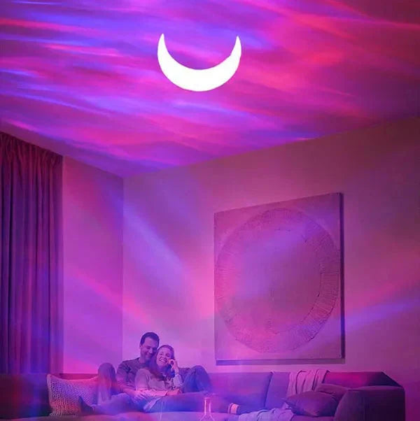 🌌 50% DE DESCUENTO! ✨ Proyector Aurora Boreal - Efectos de Luz 360° con Colores Cambiantes para Ambiente Relajante y Romántico ✨🚚