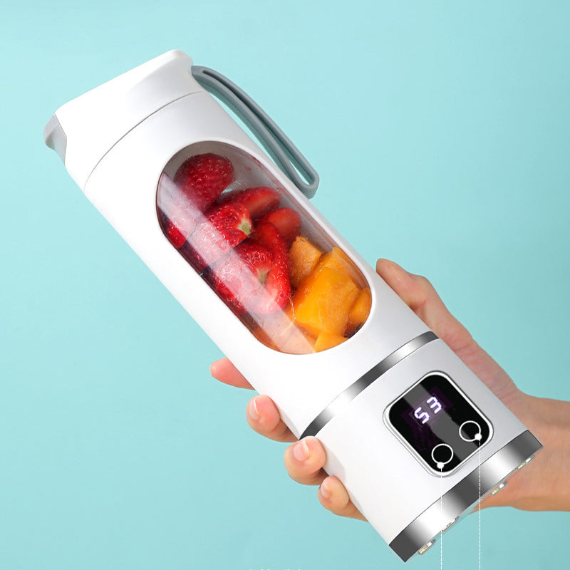 🥤✨ ¡OFERTA 50% OFF! Licuadora Portátil e Inalámbrica 450ML – Batidos Frescos en Cualquier Lugar, Rápida, Cómoda y Perfecta para Tu Día a Día 💚⚡