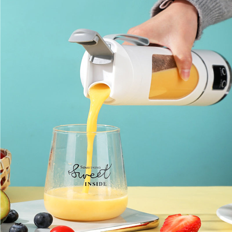 🥤✨ ¡OFERTA 50% OFF! Licuadora Portátil e Inalámbrica 450ML – Batidos Frescos en Cualquier Lugar, Rápida, Cómoda y Perfecta para Tu Día a Día 💚⚡