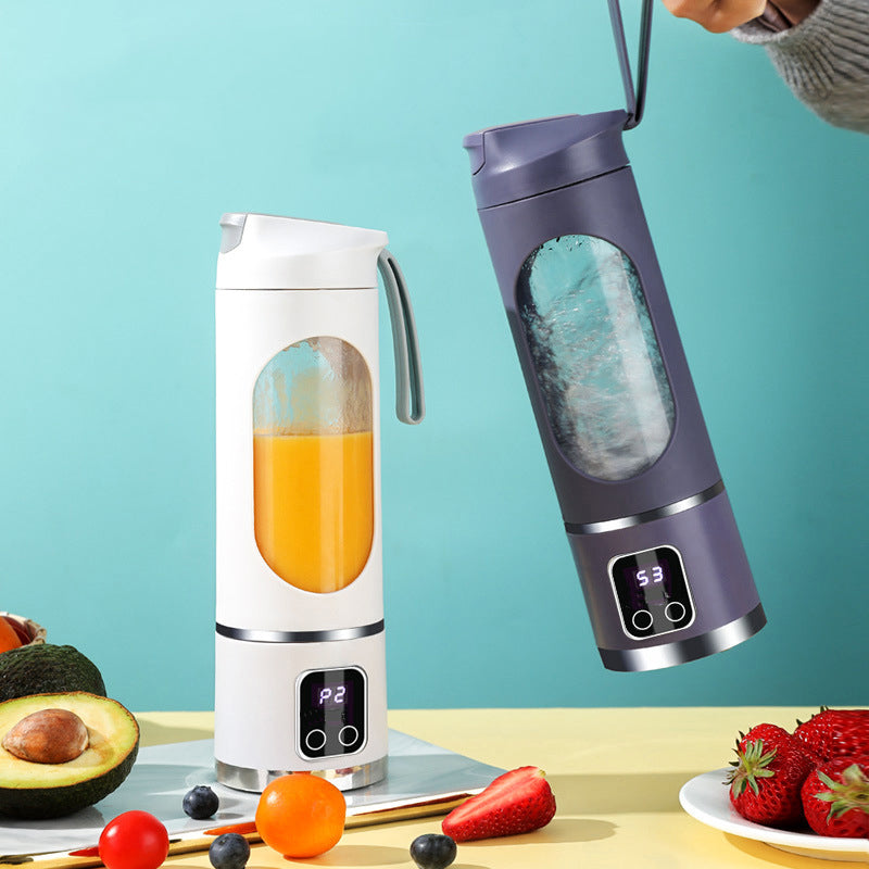 🥤✨ ¡OFERTA 50% OFF! Licuadora Portátil e Inalámbrica 450ML – Batidos Frescos en Cualquier Lugar, Rápida, Cómoda y Perfecta para Tu Día a Día 💚⚡