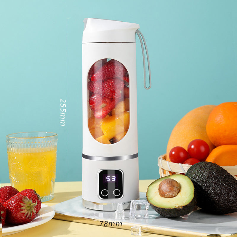 🥤✨ ¡OFERTA 50% OFF! Licuadora Portátil e Inalámbrica 450ML – Batidos Frescos en Cualquier Lugar, Rápida, Cómoda y Perfecta para Tu Día a Día 💚⚡
