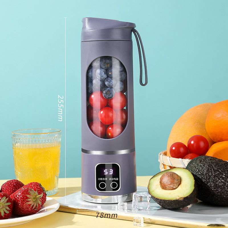 🥤✨ ¡OFERTA 50% OFF! Licuadora Portátil e Inalámbrica 450ML – Batidos Frescos en Cualquier Lugar, Rápida, Cómoda y Perfecta para Tu Día a Día 💚⚡