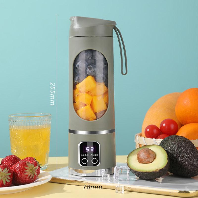🥤✨ ¡OFERTA 50% OFF! Licuadora Portátil e Inalámbrica 450ML – Batidos Frescos en Cualquier Lugar, Rápida, Cómoda y Perfecta para Tu Día a Día 💚⚡