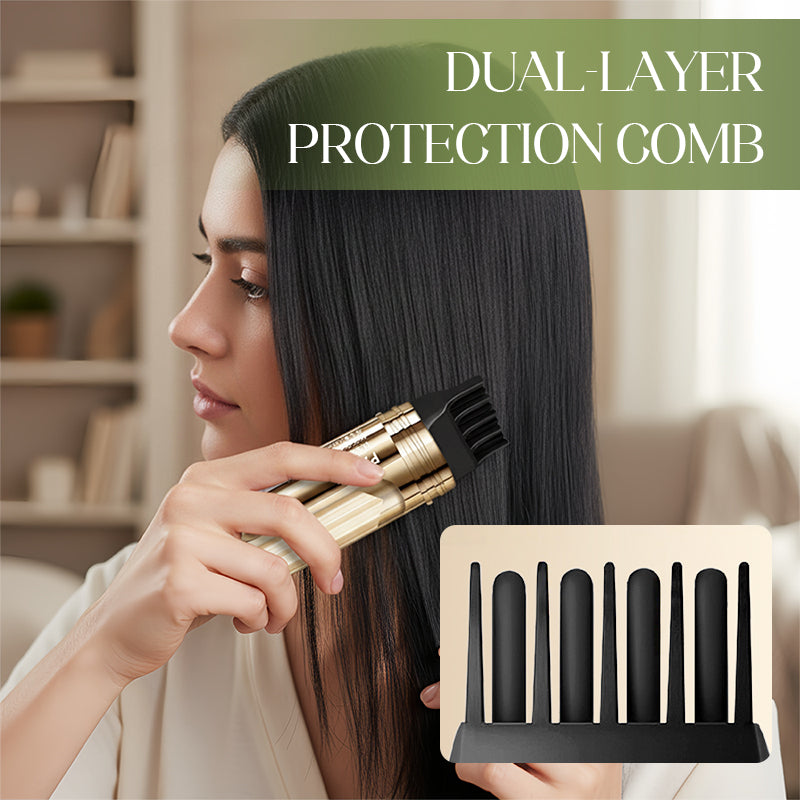 ✨ Peine Tinte 2en1 para Canas - Cobertura Rápida y Natural, Sin Productos Químicos Agresivos, Fácil de Usar en Casa 🌿📦