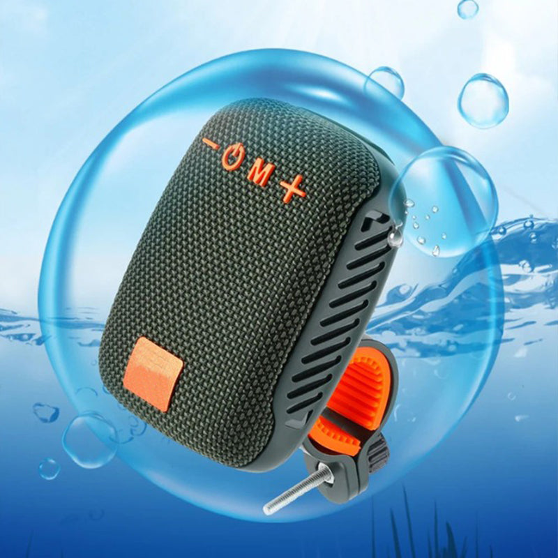 🚴‍♂️🎶 Altavoz Bluetooth Impermeable para Bicicleta – Soporte de Fácil Montaje, Ideal para Viajes y Actividades al Aire Libre 🌦️🔊