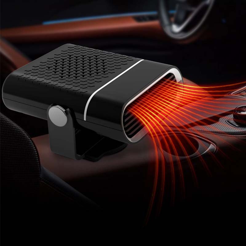 🔥 ¡50% DE DESCUENTO! ✨ Calentador Portátil para Coche 2 en 1 - Rotación 360° y Doble Voltaje (12V/24V) para Descongelación y Calefacción Rápidas 🚗❄️