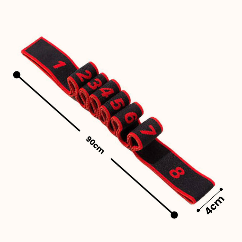 💪🔥 Banda de Resistencia Elástica Multifuncional – Ideal para Fitness, Yoga y Estiramientos 🧘‍♀️✨