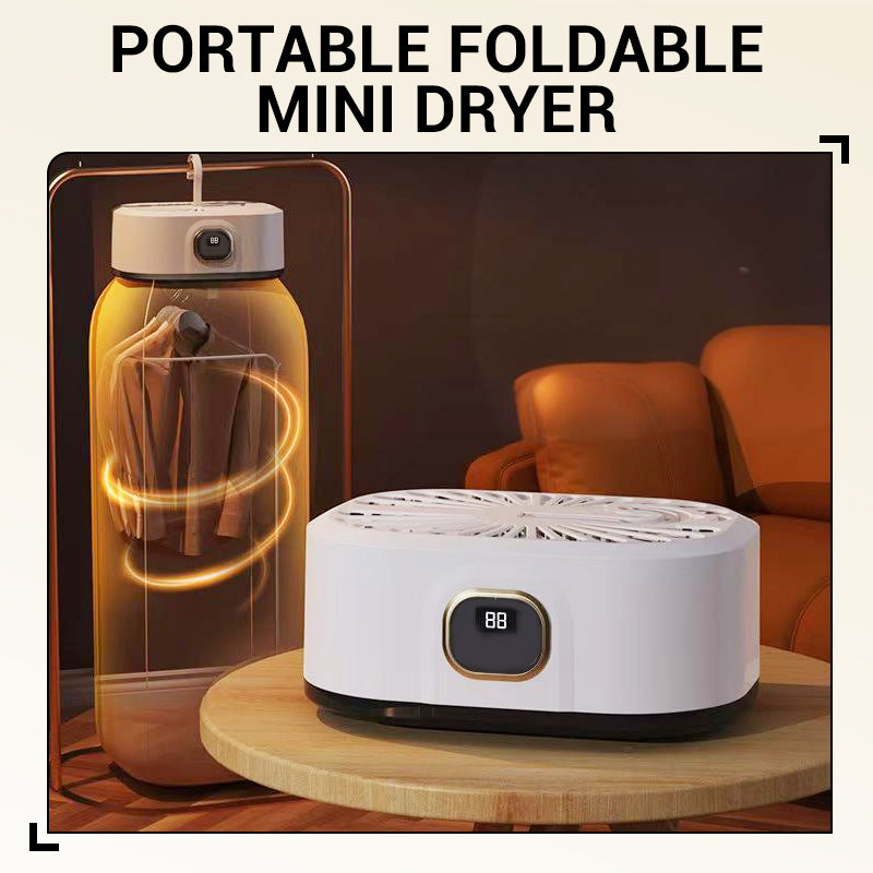 🏆Oferta especial: 50 % de descuento 🔥Mini Secadora Portátil Plegable