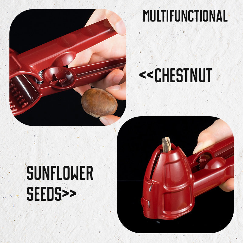 🥜 ¡COMPRA 3 LLEVA 4! ✨ Cascanueces Manual Sencillo - Diseño Ergonómico con Mango Antideslizante para un Uso Fácil y Seguro 🔩📦