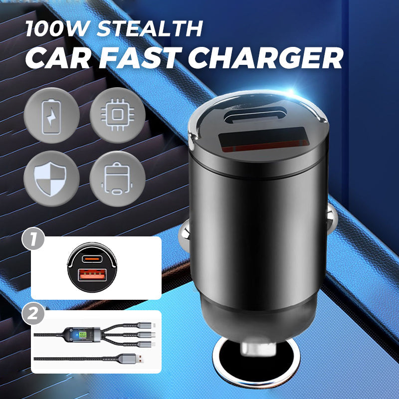Cargador rápido para coche Stealth de 100 W
