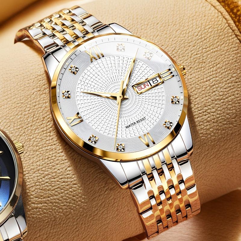 Reloj Ejecutivo para Hombre Acero Inoxidable Impermeable