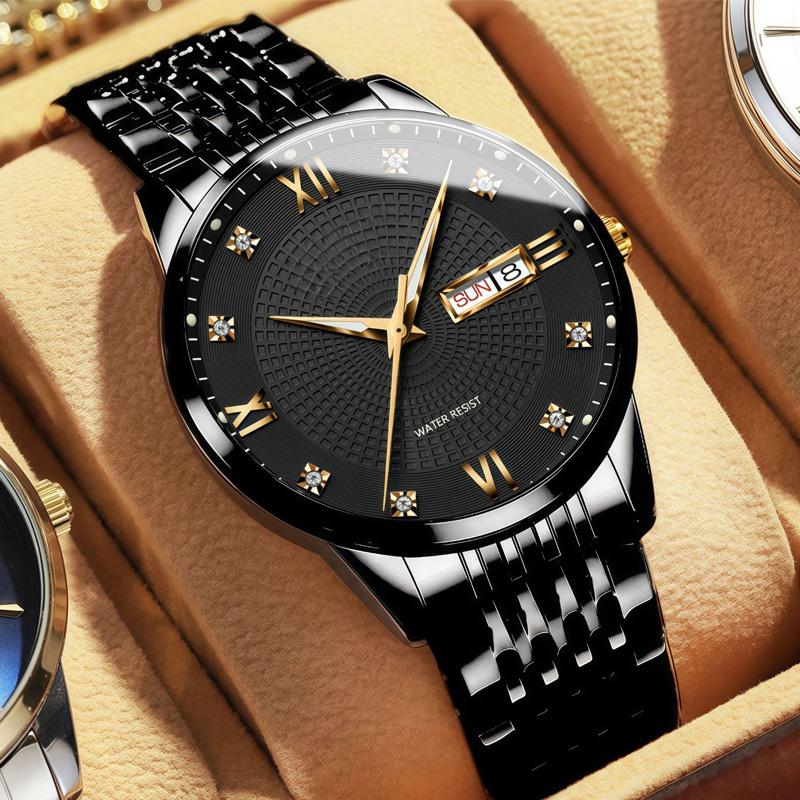 Reloj Ejecutivo para Hombre Acero Inoxidable Impermeable