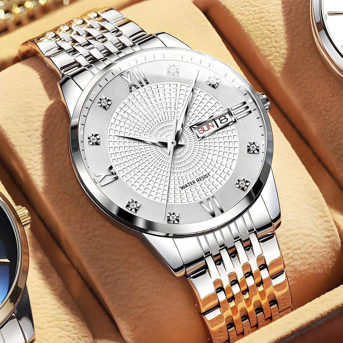 Reloj Ejecutivo para Hombre Acero Inoxidable Impermeable