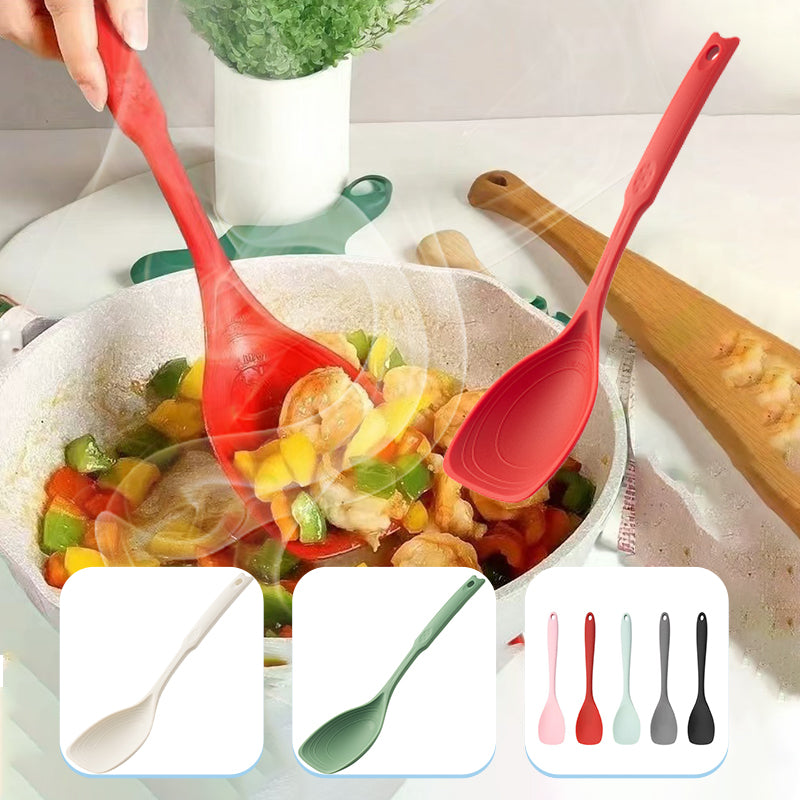 Espátula de Cocina Resistente al Calor de Silicona de Grado Alimentario