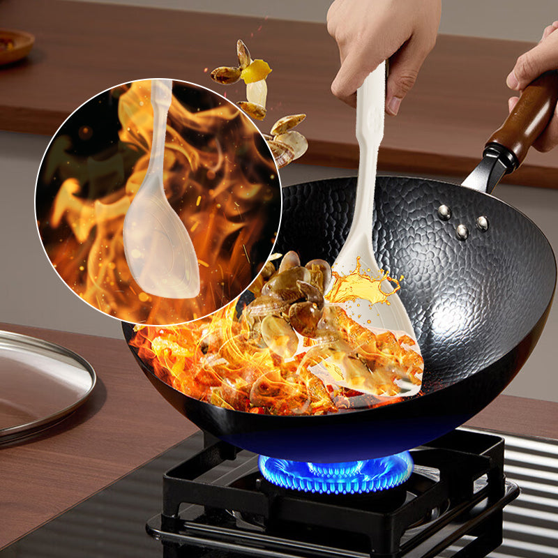 Espátula de Cocina Resistente al Calor de Silicona de Grado Alimentario