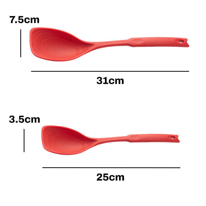 Espátula de Cocina Resistente al Calor de Silicona de Grado Alimentario