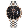 Reloj de Cuarzo Luminoso e Impermeable para Hombre