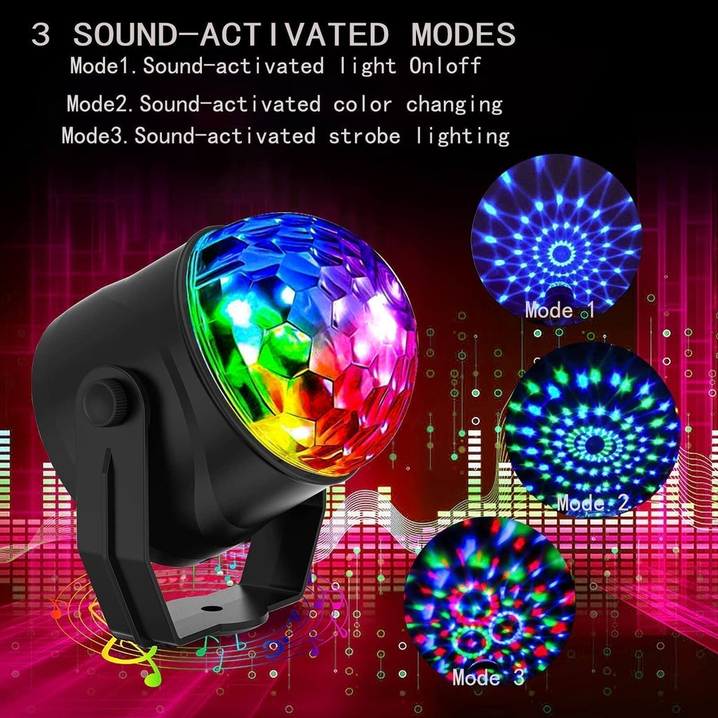 🔥Ofertas en promoción-Bola de discoteca Colorida Bola mágica giratoria luminosa