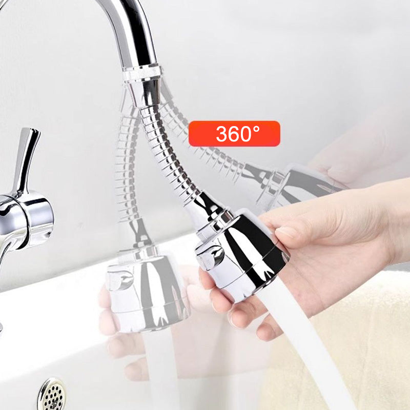 Aspersor de Presión Extendido Giratorio 360° para Grifo de Cocina