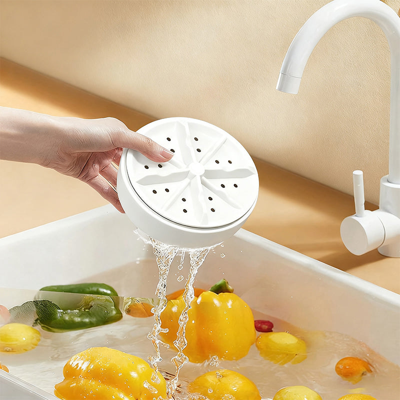 ⏰🔥 ¡50% DE DESCUENTO POR TIEMPO LIMITADO! 🍉🥬 Máquina Portátil para Lavar Frutas y Verduras – Limpieza Rápida y Segura ✨🧼