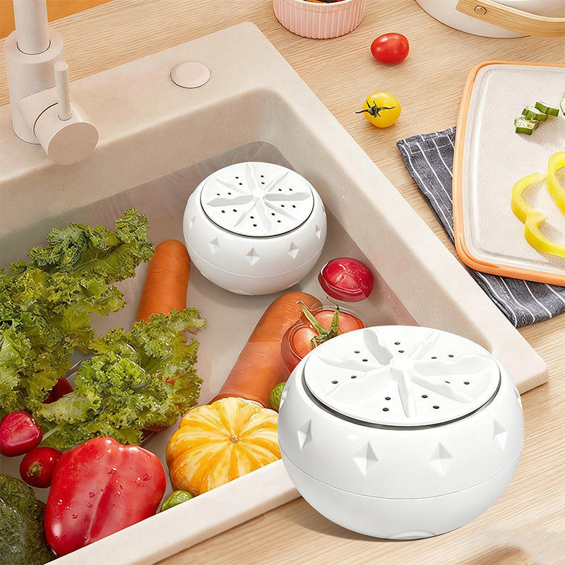 ⏰🔥 ¡50% DE DESCUENTO POR TIEMPO LIMITADO! 🍉🥬 Máquina Portátil para Lavar Frutas y Verduras – Limpieza Rápida y Segura ✨🧼