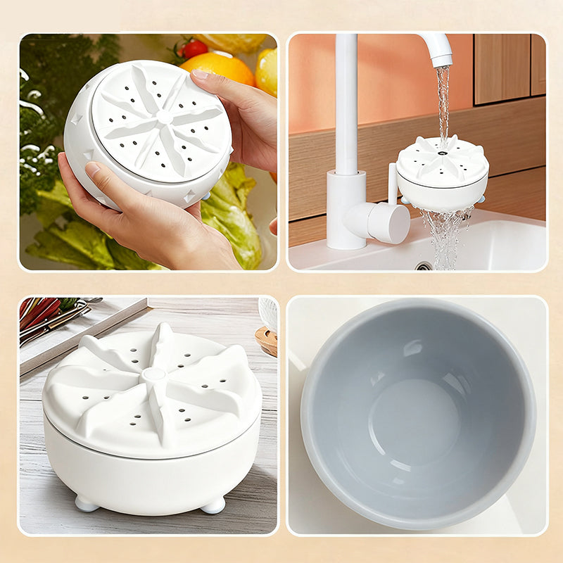 ⏰🔥 ¡50% DE DESCUENTO POR TIEMPO LIMITADO! 🍉🥬 Máquina Portátil para Lavar Frutas y Verduras – Limpieza Rápida y Segura ✨🧼