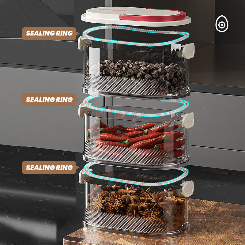 🔥🧂 Organizador de Especias Sellado Multicapa — ¡Oferta Especial por Tiempo Limitado! ⏰