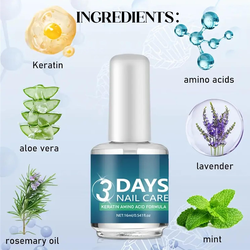 💅✨Aceite para uñas de alto brillo y secado rápido - Brillo perfecto para salón