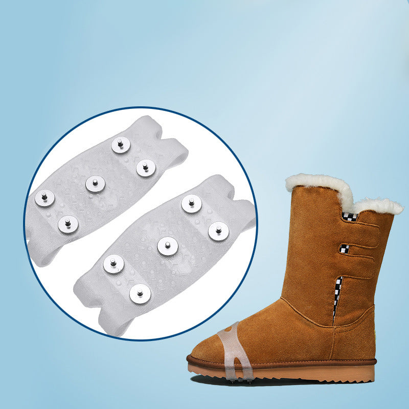 ⏰¡Compra 1 y llévate 1 gratis!💥 Cubrezapatos antideslizantes de 5 garras para exteriores